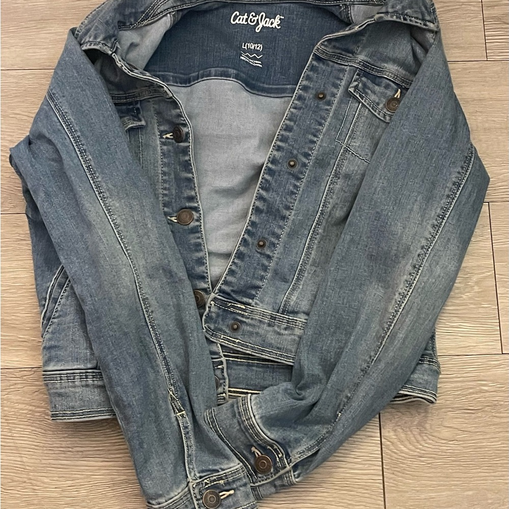 Cat & Jack Dark Blue Denim Jacket